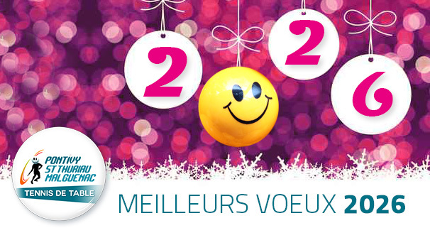 Bonne année 2026 🏓