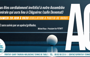 AG du club le samedi 28 juin à Cléguérec