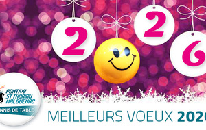 Bonne année 2026 🏓