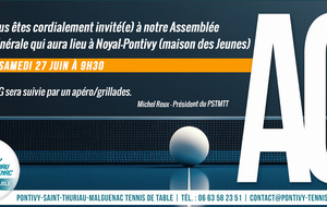 AG du club le samedi 27 juin à Noyal-Pontivy
