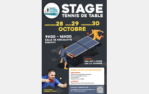 Stage du 28 au 30 octobre dirigé par Clément Lannoy