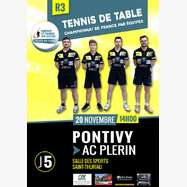Match de la R3 contre AC Plerin 5 à Saint -Thuriau