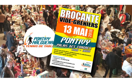 Brocante 2018, réservez vos places !!
