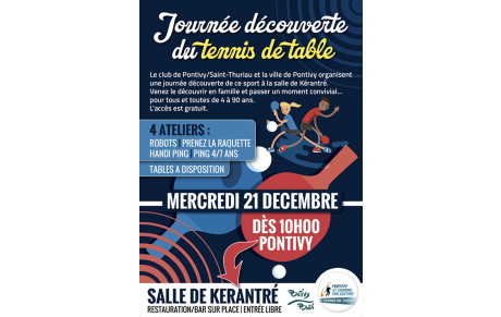 Journée &quot;PING DÉCOUVERTE POUR TOUS&quot;