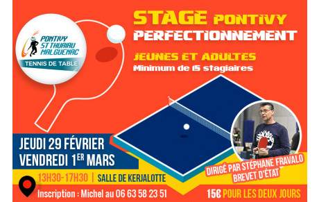 Stage à Kerjalotte avec Stéphane Fravalo | jeudi 29 février et vendredi 1er mars