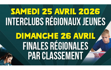 Compétitions Régionales | PONTIVY les 25 et 26 avril 2026